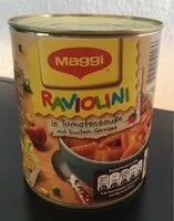 Mängden socker i Ravioli