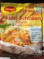 Mängden socker i Nuddel-Schinken Gratin