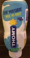 Mängden socker i Moutarde Mi-forte Squeeze Thomy 700 Ml, 1 Flacon