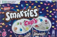 Mängden socker i Smartie's Cup's