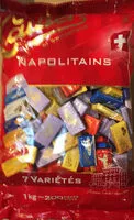 Mängden socker i of Switzerland NAPOLITAINS