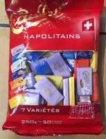 Mängden socker i NAPOLITAINS 7 VARIÉTÉS