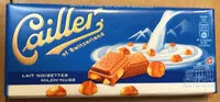 Mängden socker i Chocolat au lait aux noisettes entières
