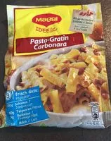 Mängden socker i Pasta gratin carbonara