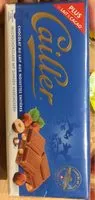Mängden socker i Chocolat au lait aux noisettes entières