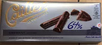 Mängden socker i Chocolat noir extra fin