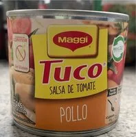 Mängden socker i Tuco Salsa de Tomate Pollo