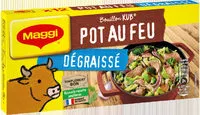 Mängden socker i Bouillon Kub Pot-au-feu Dégraissé