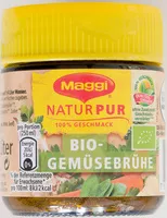 Mängden socker i Bio-Gemüsebrühe