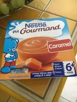 Mängden socker i NESTLE P'TIT GOURMAND Caramel - 4 x 100g - Dès 6 mois