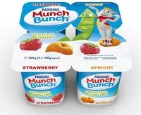 Mängden socker i Munch Bunch Wholemilk Yogurts