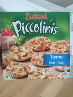 Mängden socker i BUITONI PICCOLINIS mini-pizzas surgelées Thon 270g (9 pièces)