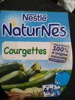 Mängden socker i NESTLE NATURNES Petits Pots Bébé Courgettes -2x130g -Dès 4/6 mois