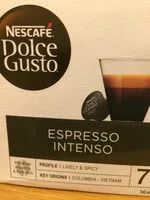 Mängden socker i Dolce Gusto espresso intenso