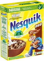 Mängden socker i NESTLE NESQUIK Duo Céréales paquet de