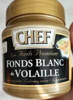 Mängden socker i 630G Fond Blanc Volaille Premium Chef