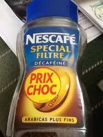Mängden socker i Nescafe spécial filtre décaféiné