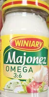 Mängden socker i Majonez OMEGA 3:6