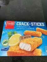 Mängden socker i Crack-Sticks mit Knusperpanade 10 Stück - 01.10.21