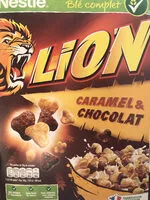 Mängden socker i NESTLE LION Céréales 480g