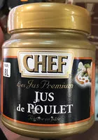 Mängden socker i Fond de Poulet