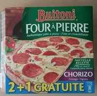 Mängden socker i Four à pierre - Chorizo Fromages Oignons