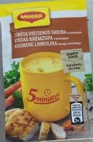 Mängden socker i Tiršta vištienos sriuba