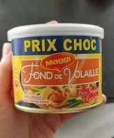 Mängden socker i Fond de Volaille