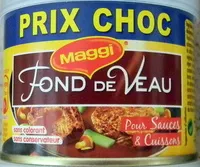 Mängden socker i Fond de Veau pour Sauces et Cuissons