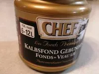 Mängden socker i Fonds de veau lié