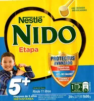 Mängden socker i Nido Etapa 5+