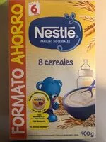 Mängden socker i Papilla de cereales azúcares añadidos y sin aceite