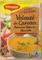 Mängden socker i Soupe Velouté de Carottes Poireaux Oignons Muscade