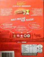 Mängden socker i Branche au chocolat suisse