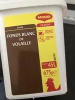 Mängden socker i 675G Fonds Blanc De Volaille Maggi