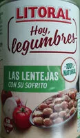 Mängden socker i lentejas con su sofrito