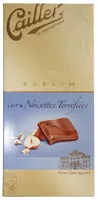 Mängden socker i Cailler Sublim Lait & Noisettes Torréfiées