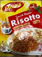 Mängden socker i Risotto tomates, Basilic et origan