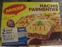 Mängden socker i Hachis Parmentier - 1 kg - Maggi