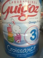 Mängden socker i GUIGOZ 3 Lait de Croissance dès 1 an