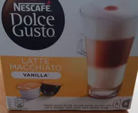 Mängden socker i Nestle DG Late Macchiato Vanilla 8+8