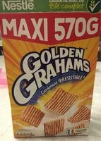 Mängden socker i NESTLE GOLDEN GRAHAMS Céréales 570g