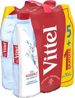 Mängden socker i VITTEL eau minérale naturelle 6 X 50cl (5+1)