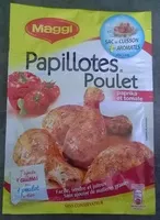 Mängden socker i Papillotes Poulet Paprika et Tomate