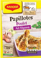 Mängden socker i MAGGI Papillotes Poulet Ail Oignon 36g