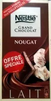 Mängden socker i Grand Chocolat Nougat Lait