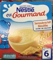 Mängden socker i semoule lait