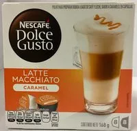 Mängden socker i Dolce Gusto latte macchiato caramel