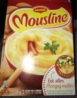 Mängden socker i Mousline
