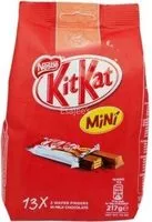 Mängden socker i Kit Kat Mini Snack Bag Chocolate